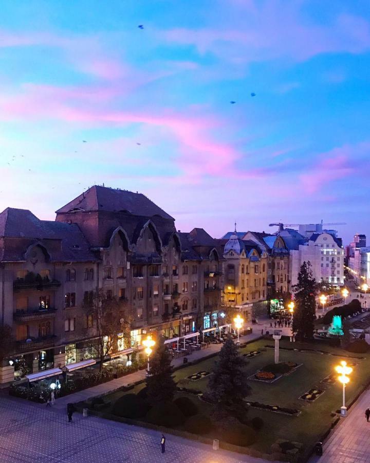 Ultracentral Apt With City Center View - Smart Tv - Ac Timişoara Buitenkant foto